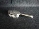 Brosse à cheveux pour enfant en métal argenté à décor d'étoiles 