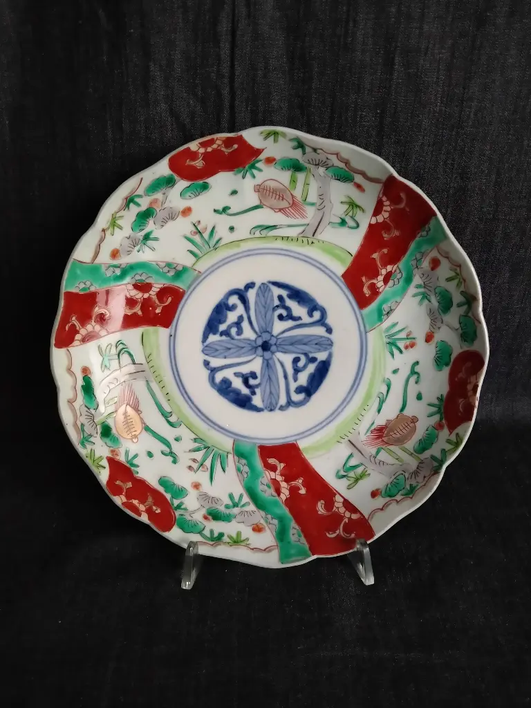 Assiette imari chinoise 