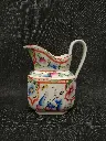 Pot à lait en porcelaine de Bayeux décor au chinois XIXe siècle