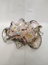 Coupe en cristal de Murano multicolore 