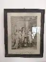 Gravure Sacrement du Baptême début XIXe siècle