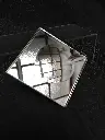 Cendrier miroir Jean Luce Art Déco 