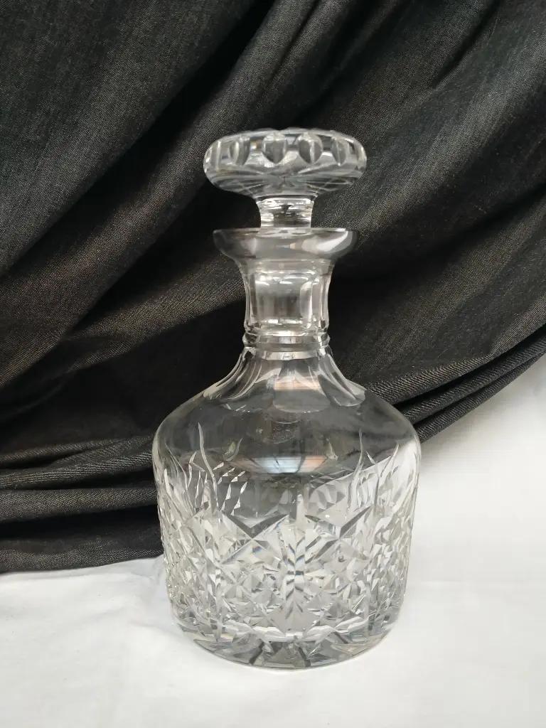 Carafe en cristal d'Edimbourg 