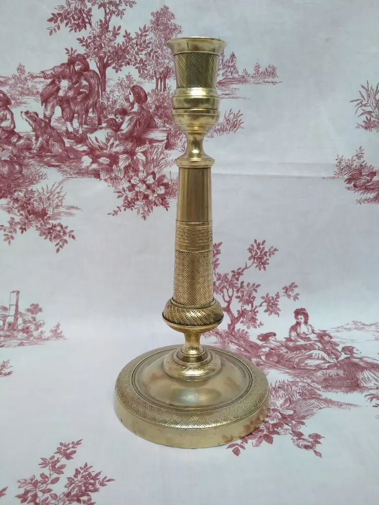 Flambeau Empire bronze laiton 