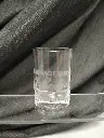 Verre à médication publicitaire de la Pharmacie Centrale J. Crapez Saint-Amand-les-Eaux