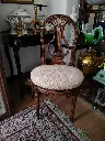 Chaise lyre 