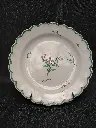 Assiette en faience de Marseille XVIIIe siècle