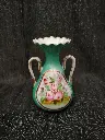 Petit vase en porcelaine de Paris décor main XIXe siècle