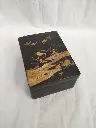 Boite en laque japonaise à décor d'oies 