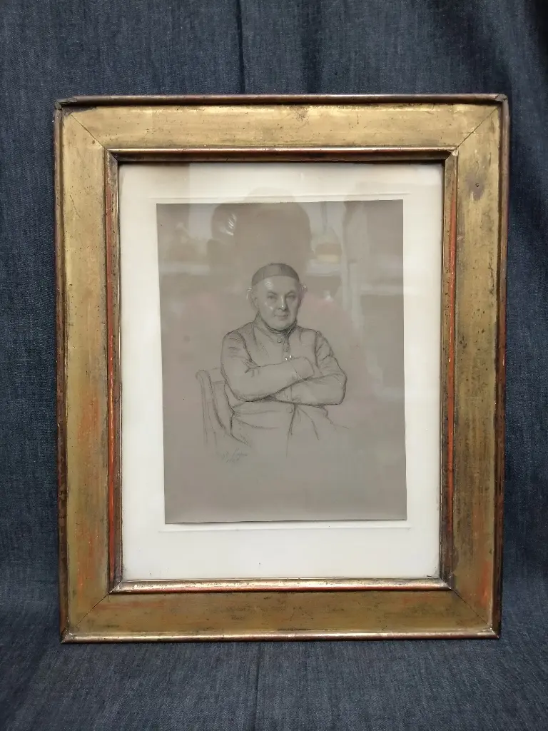 Dessin signé Auguste Pichon 
