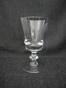 Grand verre de mariage en cristal de Val Saint Lambert 