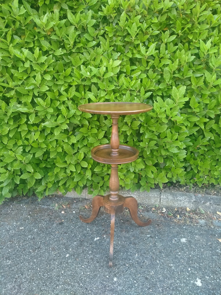 Guéridon de fumeur en merisier XIXe siècle