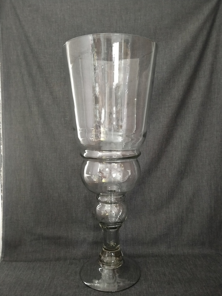 Pièce de maitrise de verrier ancienne verrerie en verre en forme de verre à absinthe
