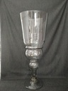 Pièce de maitrise de verrier ancienne verrerie en verre en forme de verre à absinthe