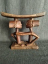 Appuie nuque Luba en bois, Art Africain