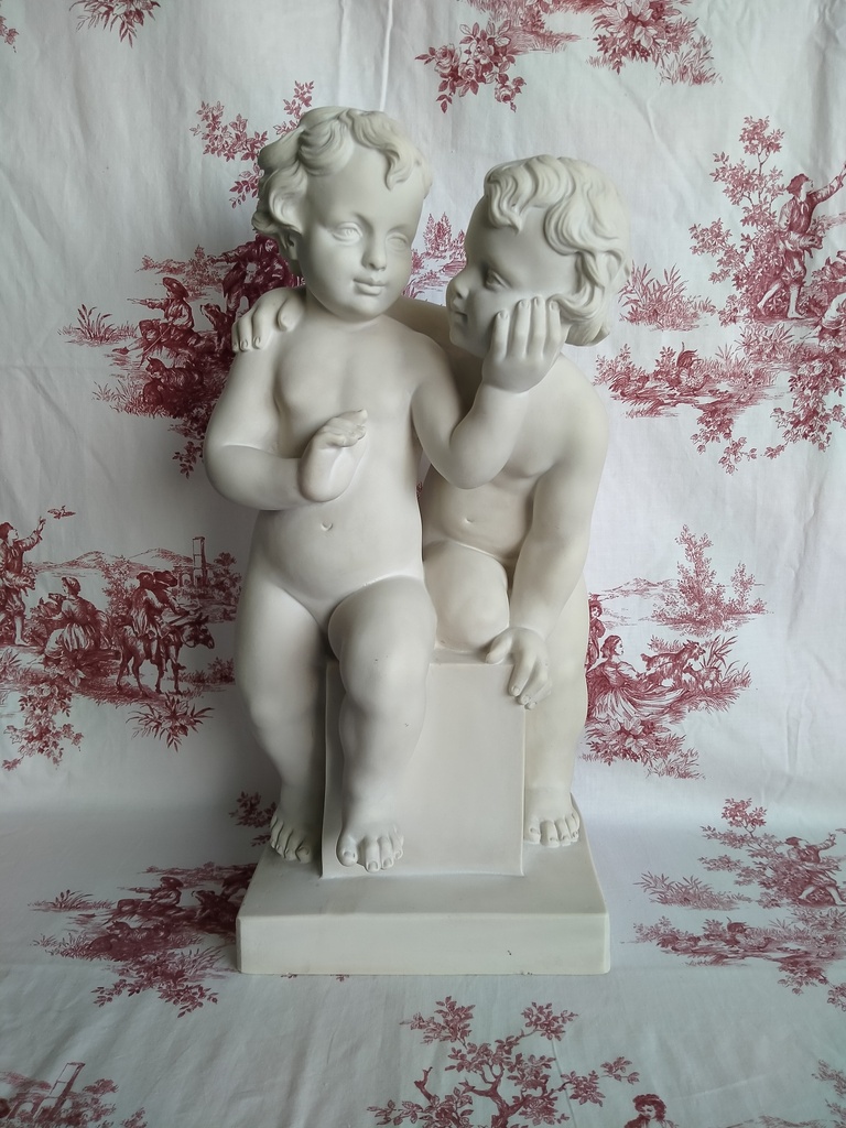 Sculpture en marbre signée Lorrenzo dal Torrione 