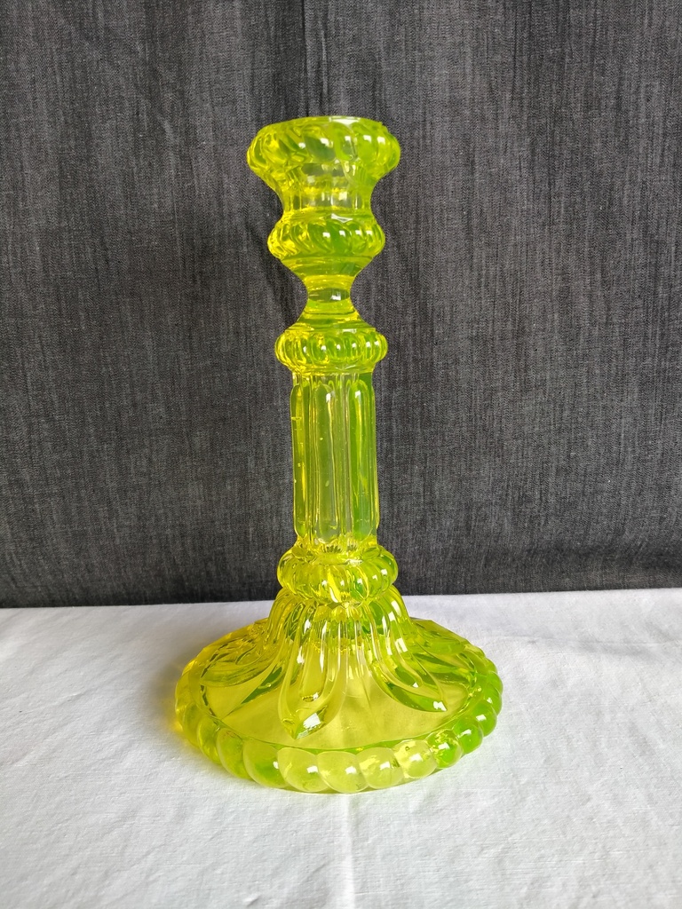 Bougeoir en ouraline 