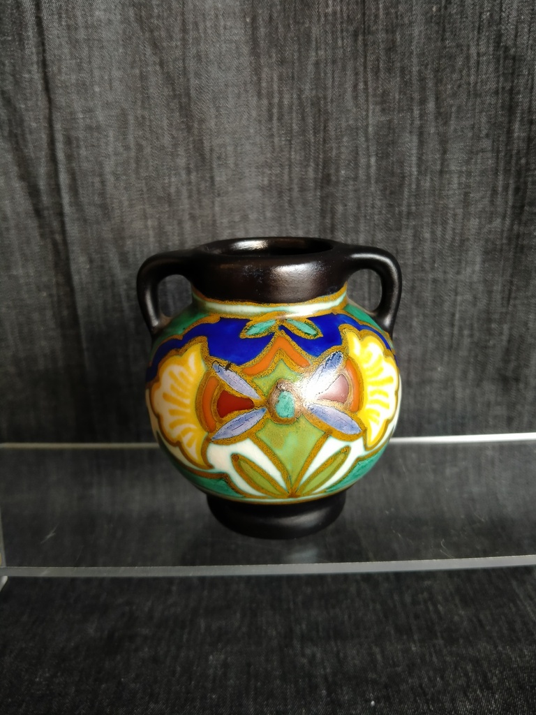 Vase miniature Madeleine céramique Gouda Hollande 