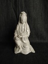 Chine - Déesse Guan Yin porcelaine blanc de chine 