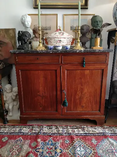 [A133] Meuble de cartographe datant du XIXe siècle