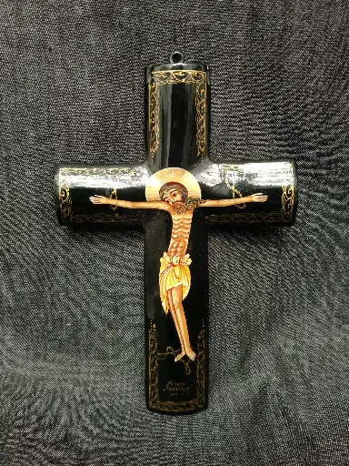 [26015] Croix miniature Icône russe 