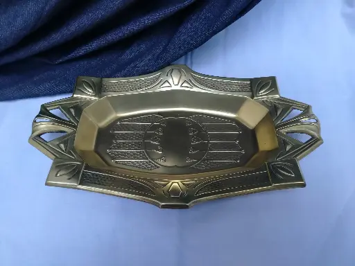 [25092] Corbeille en laiton Art Nouveau 