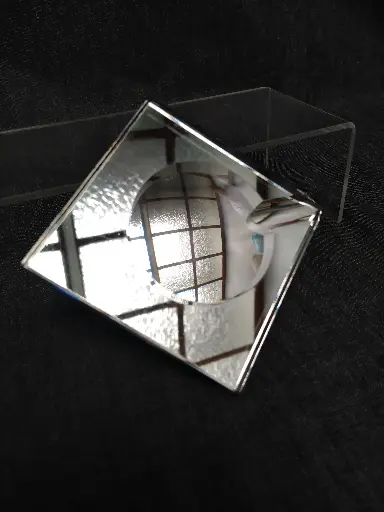 [A123] Cendrier miroir Jean Luce Art Déco 