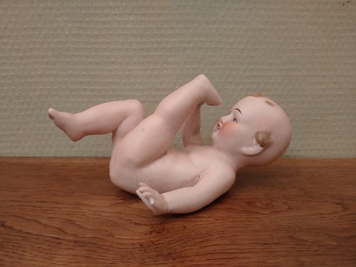 [23004] Bébé de piano en biscuit allemand Gebruder german