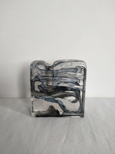 [25024/2] Vase soliflore en cristal Ritzenhoff Marsberger Allemagne 