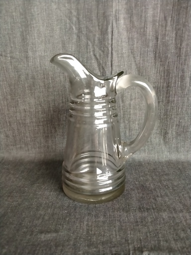 [25050] Petit pichet à cidre en verre fin XVIIIe siècle