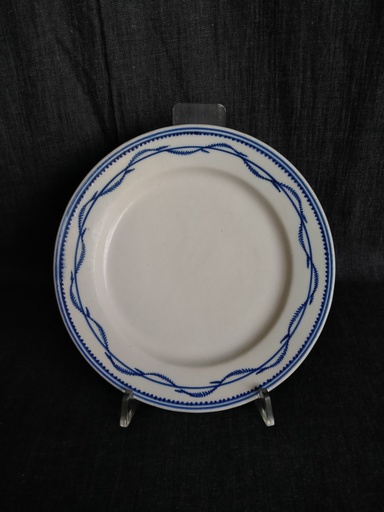 [25028/2] Coupelle en porcelaine de Tournai décor à la chenille 