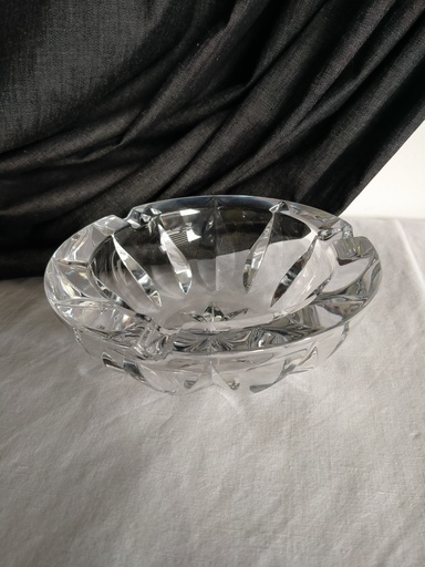 [25077/1] Cendrier en cristal de Sèvres 